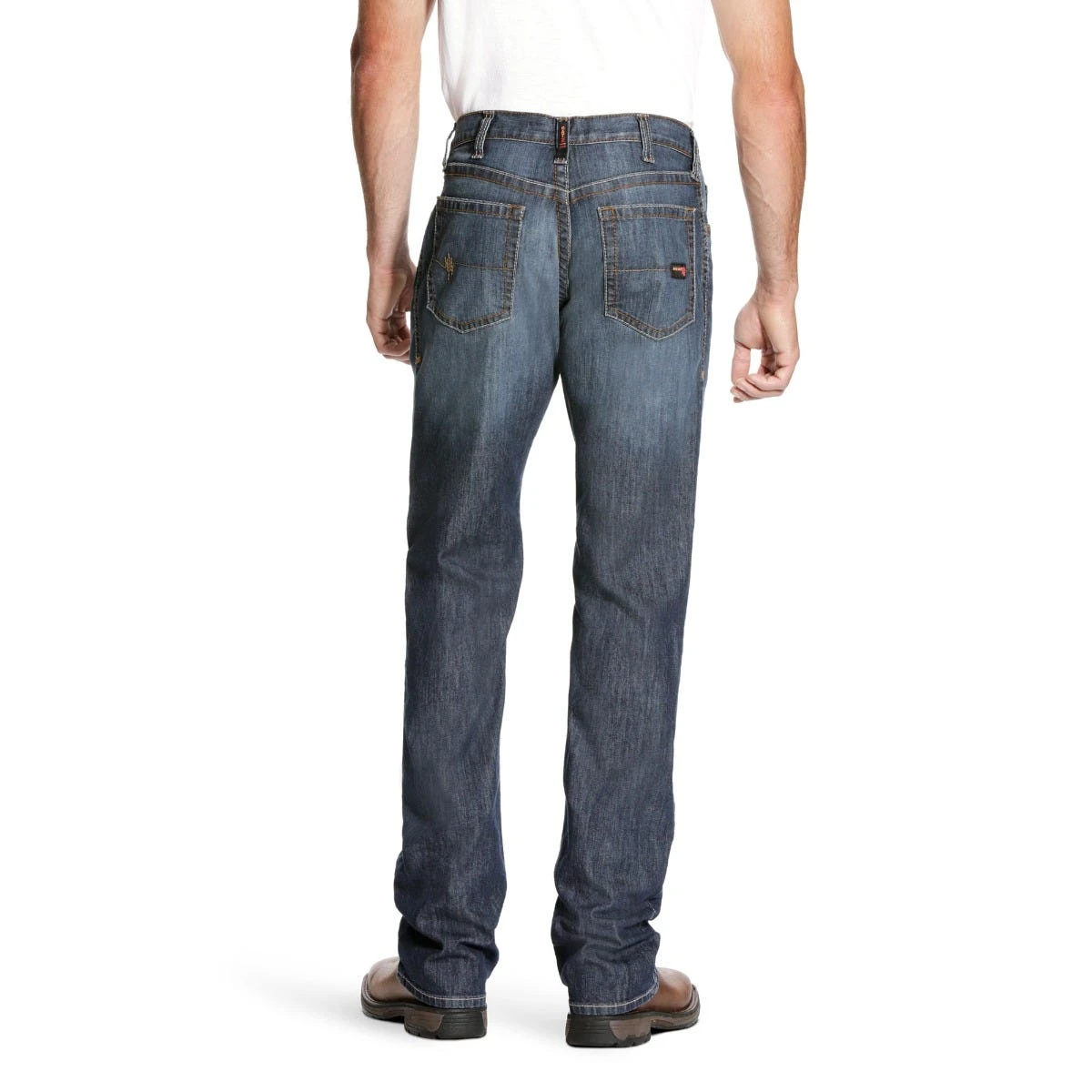 Ariat Work FR: Men's FR M4 10023466 Low Rise Stretch DuraLight Boot Cut Jeans 5 Ariat Work FR: Men's FR M4 10023466 Low Rise Stretch DuraLight Boot Cut Jeans - Image 3