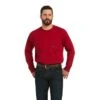 Ariat Rebar Shirts: Men's 10037655 Rio Red Cotton Strong Roughneck Graphic Long Sleeve T-Shirt 2 Ariat Rebar Shirts: Men's 10037655 Rio Red Cotton Strong Roughneck Graphic Long Sleeve T-Shirt -Wrangler Shop 10037655 1