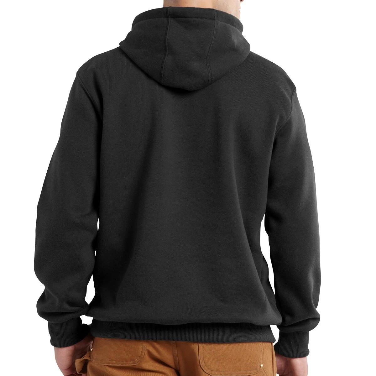 Carhartt Sweatshirts: Men's 100615 001 Black Paxton Rain Defender Hooded Sweatshirt 3 Carhartt Sweatshirts: Men's 100615 001 Black Paxton Rain Defender Hooded Sweatshirt
