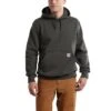 Carhartt Sweatshirts: Men's 100615 306 Peat Paxton Rain Defender Hooded Sweatshirt -Wrangler Shop 100615306