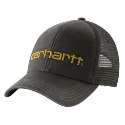 Carhartt Hats: 101195 306 Peat Dunmore Mesh Back Cap 3 Carhartt Hats: 101195 306 Peat Dunmore Mesh Back Cap
