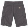 Carhartt Shorts: Men's 103543-029 Shadow Force Broxton Cargo Shorts -Wrangler Shop 103543 029 back ms21