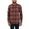 Carhartt Workwear: Men's 103820 224 Rugged Flex Hamilton Plaid LS Shirt 1 Carhartt Workwear: Men's 103820 224 Rugged Flex Hamilton Plaid LS Shirt -Wrangler Shop 103820224