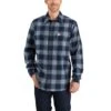 Carhartt Workwear: Men's 103822 437 Hubbard Flannel LS Shirt -Wrangler Shop 103822437