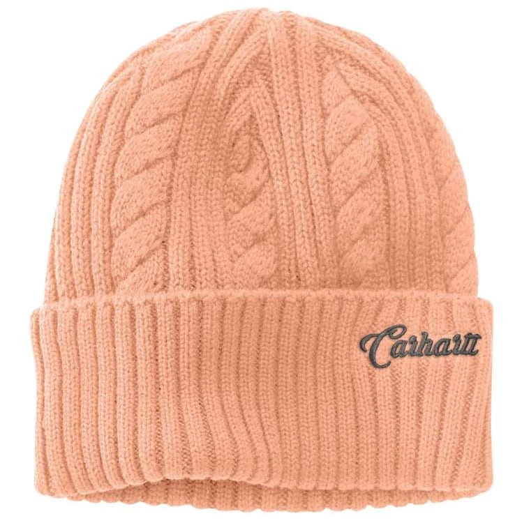 Carhartt Hats: Women's 104397 Q20 Sunset Rib Knit Fisherman Beanie 3 Carhartt Hats: Women's 104397 Q20 Sunset Rib Knit Fisherman Beanie