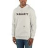 Carhartt Sweatshirts: Men's 105193 W03 Malt Loose Fit Midweight Logo Graphic Sweatshirt -Wrangler Shop 105193 w03