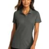 Port Authority Shirts: Women's LK810 SGY Storm Grey SuperPro React Polo Shirt