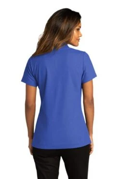 Port Authority Shirts: Women's LK810 TRYL True Royal SuperPro React Polo Shirt 9 Port Authority Shirts: Women's LK810 TRYL True Royal SuperPro React Polo Shirt -Wrangler Shop 10874 trueroyal 2 lk810trueroyalmodelback 337w