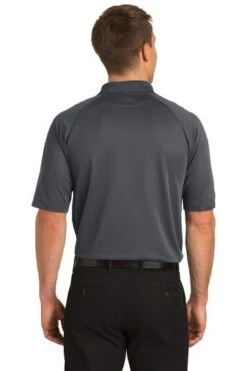 Port Authority Shirts: Men's K525 IGY Iron Grey Dry Zone Ottoman Polo -Wrangler Shop 1313 irongrey 2 k525irongreymodelback2 337w