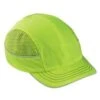 Ergodyne Caps: Men's 8950 Lime Skullerz Short Brim Bump Cap -Wrangler Shop 23333 8950 bump cap lime short brim angle 1
