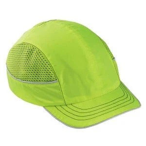 Ergodyne Caps: Men's 8950 Lime Skullerz Short Brim Bump Cap 3 Ergodyne Caps: Men's 8950 Lime Skullerz Short Brim Bump Cap