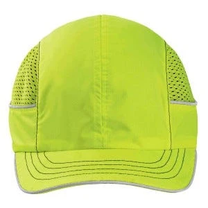 Ergodyne Caps: Men's 8950 Lime Skullerz Short Brim Bump Cap 7 Ergodyne Caps: Men's 8950 Lime Skullerz Short Brim Bump Cap - Image 5