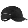 Ergodyne Caps: Men's 8955 Black Skullerz Lightweight Short Brim Bump Cap -Wrangler Shop 23366 8955 lightweight bump cap black short 3q