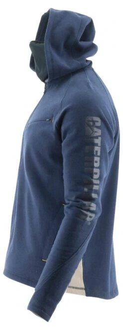 CAT Apparel: Men's 2910489 10118 Detroit Blue Viraloff Hooded Sweatshirt -Wrangler Shop 2910489 10118