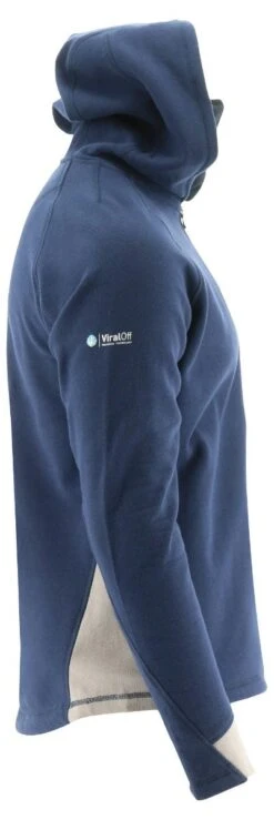 CAT Apparel: Men's 2910489 10118 Detroit Blue Viraloff Hooded Sweatshirt -Wrangler Shop 2910489 10118 3