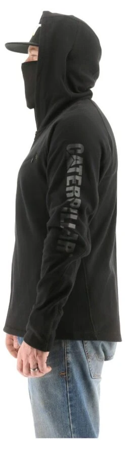 CAT Apparel: Men's 2910489 10121 Pitch Black Viraloff Hooded Sweatshirt 10 CAT Apparel: Men's 2910489 10121 Pitch Black Viraloff Hooded Sweatshirt -Wrangler Shop 2910489 10121 1