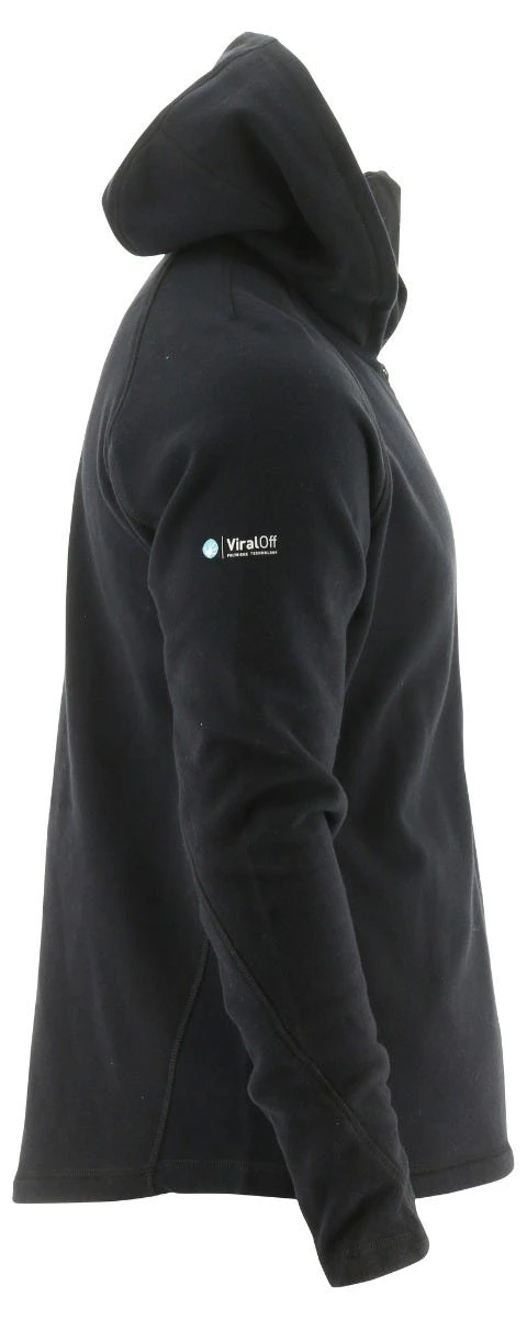 CAT Apparel: Men's 2910489 10121 Pitch Black Viraloff Hooded Sweatshirt 8 CAT Apparel: Men's 2910489 10121 Pitch Black Viraloff Hooded Sweatshirt - Image 6