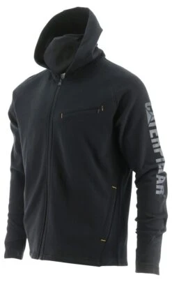 CAT Apparel: Men's 2910489 10121 Pitch Black Viraloff Hooded Sweatshirt 11 CAT Apparel: Men's 2910489 10121 Pitch Black Viraloff Hooded Sweatshirt -Wrangler Shop 2910489 10121 3