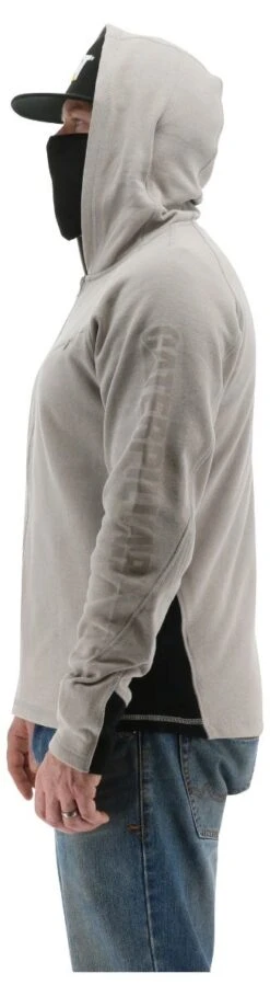 CAT Apparel: Men's 2910489 12670 Drizzle Viraloff Hooded Sweatshirt 10 CAT Apparel: Men's 2910489 12670 Drizzle Viraloff Hooded Sweatshirt -Wrangler Shop 2910489 12670 1