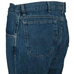 Wrangler Jeans: Men's Blue 31000 MT Rugged Wear Relaxed Straight Fit Jeans -Wrangler Shop 31000mt wranglerl 01