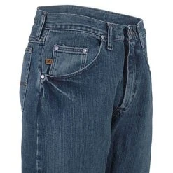 Wrangler 20X Jeans: Men's Vintage Midnight 33MWX VM No. 33 Extreme Relaxed Straight Leg Jeans -Wrangler Shop 33mwxvm 20xr 01