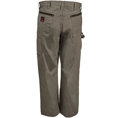Wrangler Riggs Jeans: Men's Bark Brown 3W020 BR Cotton Ripstop Carpenter Jeans 6 Wrangler Riggs Jeans: Men's Bark Brown 3W020 BR Cotton Ripstop Carpenter Jeans - Image 4