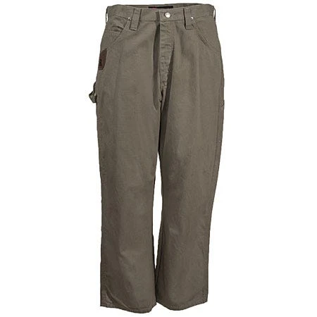 Wrangler Riggs Jeans: Men's Bark Brown 3W020 BR Cotton Ripstop Carpenter Jeans 4 Wrangler Riggs Jeans: Men's Bark Brown 3W020 BR Cotton Ripstop Carpenter Jeans - Image 2