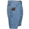Wrangler Riggs Shorts: Men's Vintage Indigo 3W320 VI Denim Carpenter Shorts -Wrangler Shop 3w320vi wranglerr 01