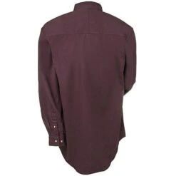 Wrangler Riggs Shirts: Men's Burgundy 3W501 BG Long Sleeve Cotton Twill Shirt 7 Wrangler Riggs Shirts: Men's Burgundy 3W501 BG Long Sleeve Cotton Twill Shirt -Wrangler Shop 3w501bg riggsb 01