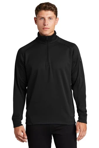 Sport-Tek Sweatshirts: Men's F247 BLK Black Tech Fleece 1/4-Zip Pullover 3 Sport-Tek Sweatshirts: Men's F247 BLK Black Tech Fleece 1/4-Zip Pullover
