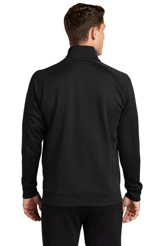 Sport-Tek Sweatshirts: Men's F247 BLK Black Tech Fleece 1/4-Zip Pullover 6 Sport-Tek Sweatshirts: Men's F247 BLK Black Tech Fleece 1/4-Zip Pullover - Image 4