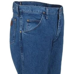 Wrangler Jeans: Men's Cowboy Cut 47MWZ SW Regular Fit Stonewashed Jeans -Wrangler Shop 47mwzsw wranglerr 01