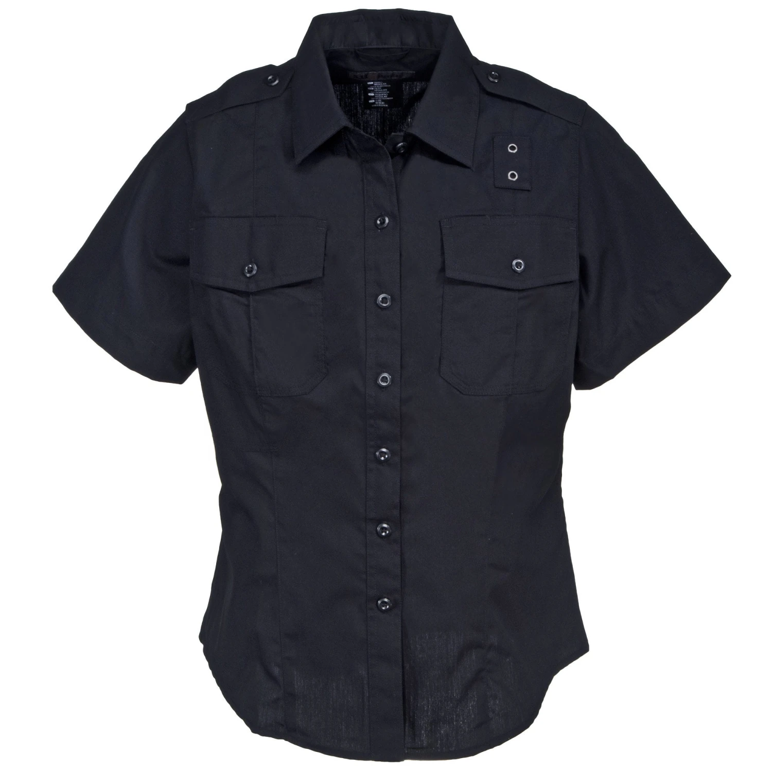 5.11 Tactical Shirts: Women's Twill 61158 750 Midnight Navy Short Sleeve Shirt 4 5.11 Tactical Shirts: Women's Twill 61158 750 Midnight Navy Short Sleeve Shirt - Image 2
