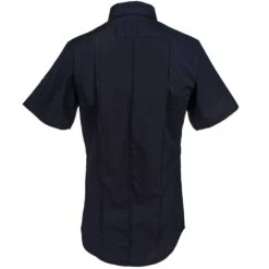 5.11 Tactical Shirts: Men's 71037 750 Midnight Navy Class A FlexTac Stryke Short Sleeve Shirt -Wrangler Shop 5.11 71037 750 b 01