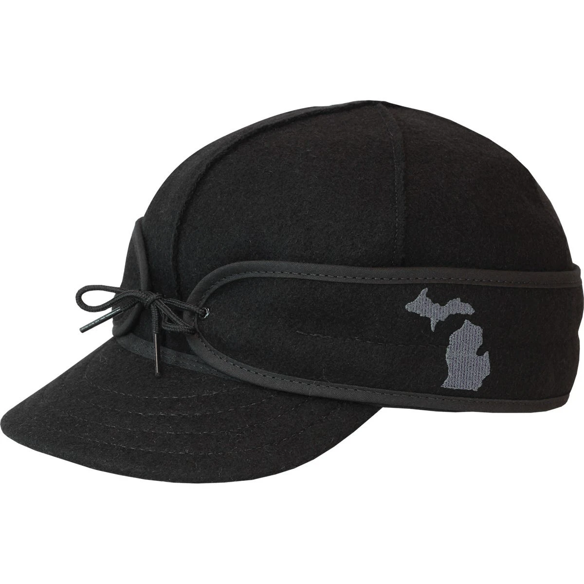 Stormy Kromer Hats: Unisex 51300 0MI 999 Black State - Michigan Pride Cap 3 Stormy Kromer Hats: Unisex 51300 0MI 999 Black State - Michigan Pride Cap