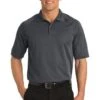 Port Authority Shirts: Men's TLK525 IG Iron Grey Tall Dry Zone Ottoman Polo -Wrangler Shop 5622 irongrey 1 tlk525irongreymodelfront2 337w