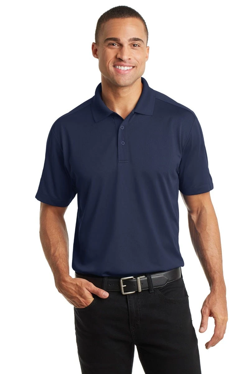 Port Authority Shirts: Men's K569 TB True Blue Diamond Jacquard Polo 3 Port Authority Shirts: Men's K569 TB True Blue Diamond Jacquard Polo
