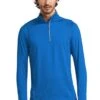 Ogio Shirts: Men's OE335 EBLU Electric Blue Endurance Nexus 1/4-Zip Pullover 1 Ogio Shirts: Men's OE335 EBLU Electric Blue Endurance Nexus 1/4-Zip Pullover -Wrangler Shop 6671 elecblue 1 oe335elecbluemodelfront2 337w
