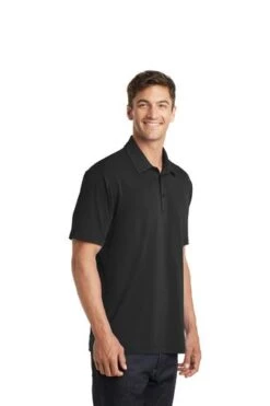Port Authority Shirts: Men's K568 BLK Black Cotton Touch Performance Polo 7 Port Authority Shirts: Men's K568 BLK Black Cotton Touch Performance Polo -Wrangler Shop 6673 black 4 k568blackmodel3q 337w