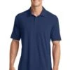 Port Authority Shirts: Men's K568 EB Estate Blue Cotton Touch Performance Polo -Wrangler Shop 6673 estateblue 1 k568estatebluemodelfront 337w