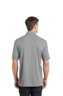 Port Authority Shirts: Men's K568 FG Frost Grey Cotton Touch Performance Polo -Wrangler Shop 6673 frostgrey 2 k568frostgreymodelback 1200w
