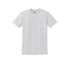 Gildan Shirt: Men's 8000 Ash DryBlend 50 Cotton/50 Poly T-Shirt -Wrangler Shop 8000 ash flat front