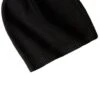 Port Authority Hats: Women's CP95 BLK Black 100% Cotton Beanie -Wrangler Shop 872 black 1 cp95blackflatpg259aa08 337w