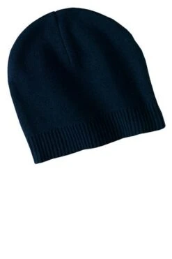 Port Authority Hats: Women's CP95 NVY Navy 100% Cotton Beanie
