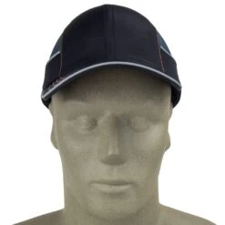 Ergodyne Caps: Men's 8950 Black Skullerz Long Brim Bump Cap -Wrangler Shop 8950blk 3