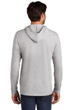 District Sweatshirts: Men's DT571 LHG Light Heather Grey Featherweight French Terry Hoodie 7 District Sweatshirts: Men's DT571 LHG Light Heather Grey Featherweight French Terry Hoodie -Wrangler Shop 9747 lighththrgry 2 dt571lighththrgrymodelback 1200w