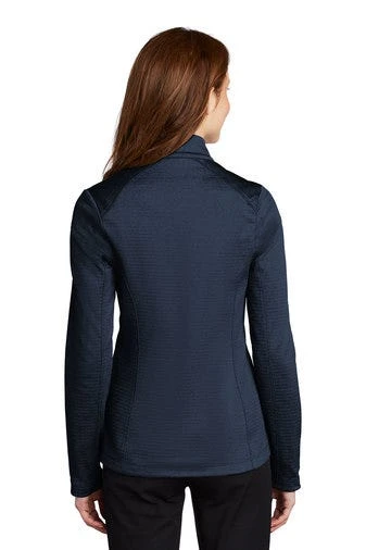 Port Authority Sweatshirts: Women's L249 DBNH Dress Blue Navy Heather Diamond Full Zip 5 Port Authority Sweatshirts: Women's L249 DBNH Dress Blue Navy Heather Diamond Full Zip - Image 3