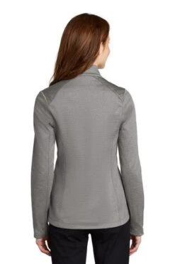 Port Authority Sweatshirts: Women's L249 GGH Gusty Grey Heather Diamond Full Zip -Wrangler Shop 9822 gustygreyhth 2 l249gustygreyhthmodelback 337w