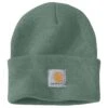 Carhartt Hats: Unisex A18 G56 Leaf Green Acrylic Watch Cap 2 Carhartt Hats: Unisex A18 G56 Leaf Green Acrylic Watch Cap -Wrangler Shop a18g56 1