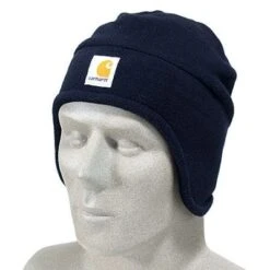 Carhartt Hats: Fleece Polyester Mask Hat A202BLK -Wrangler Shop a202blk 4